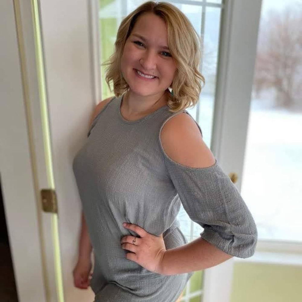 NWT Grey Linen Cold Shoulder Boutique Top